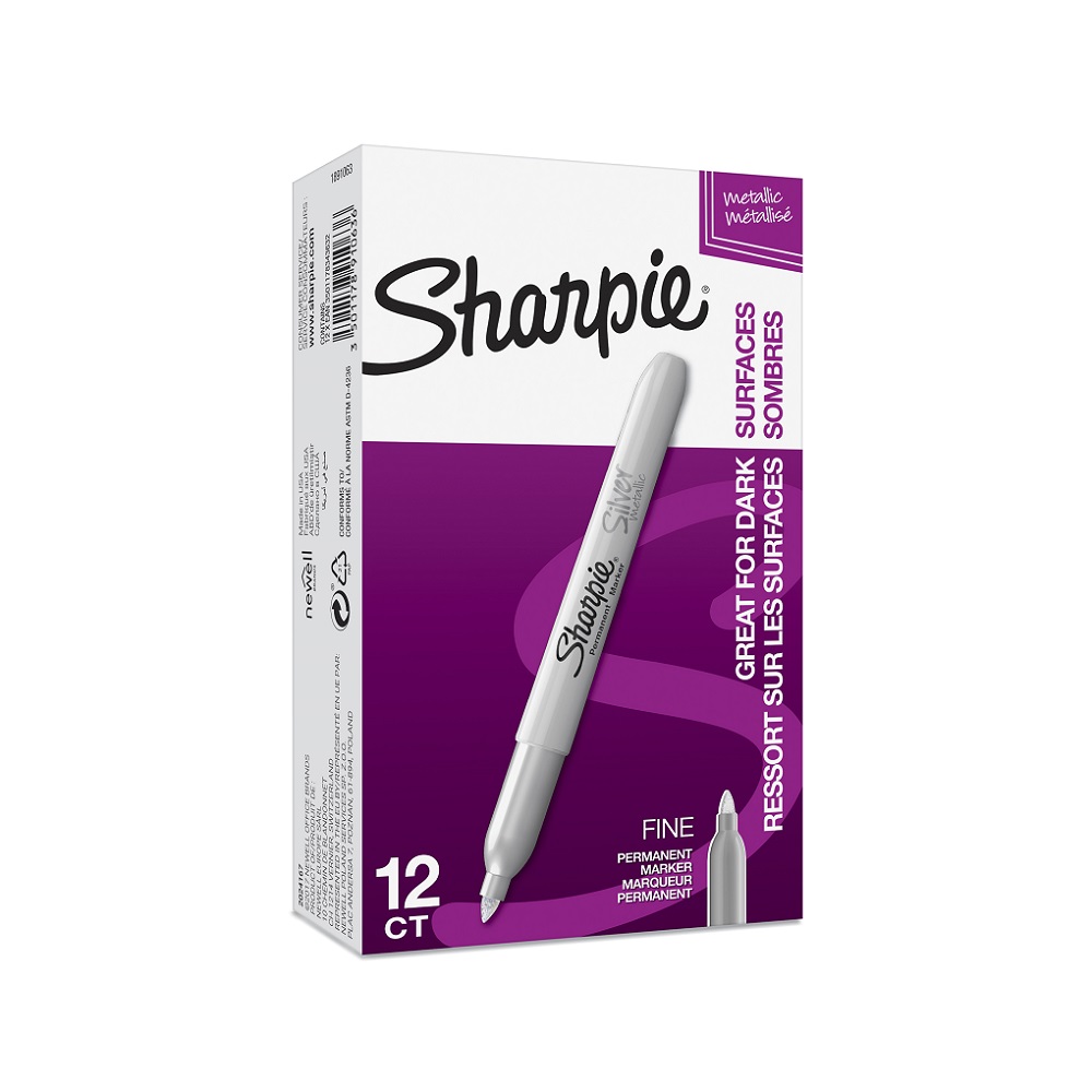 SHARPIE PERMANENTNI MARKER METALLIC SILVER - Слика 3