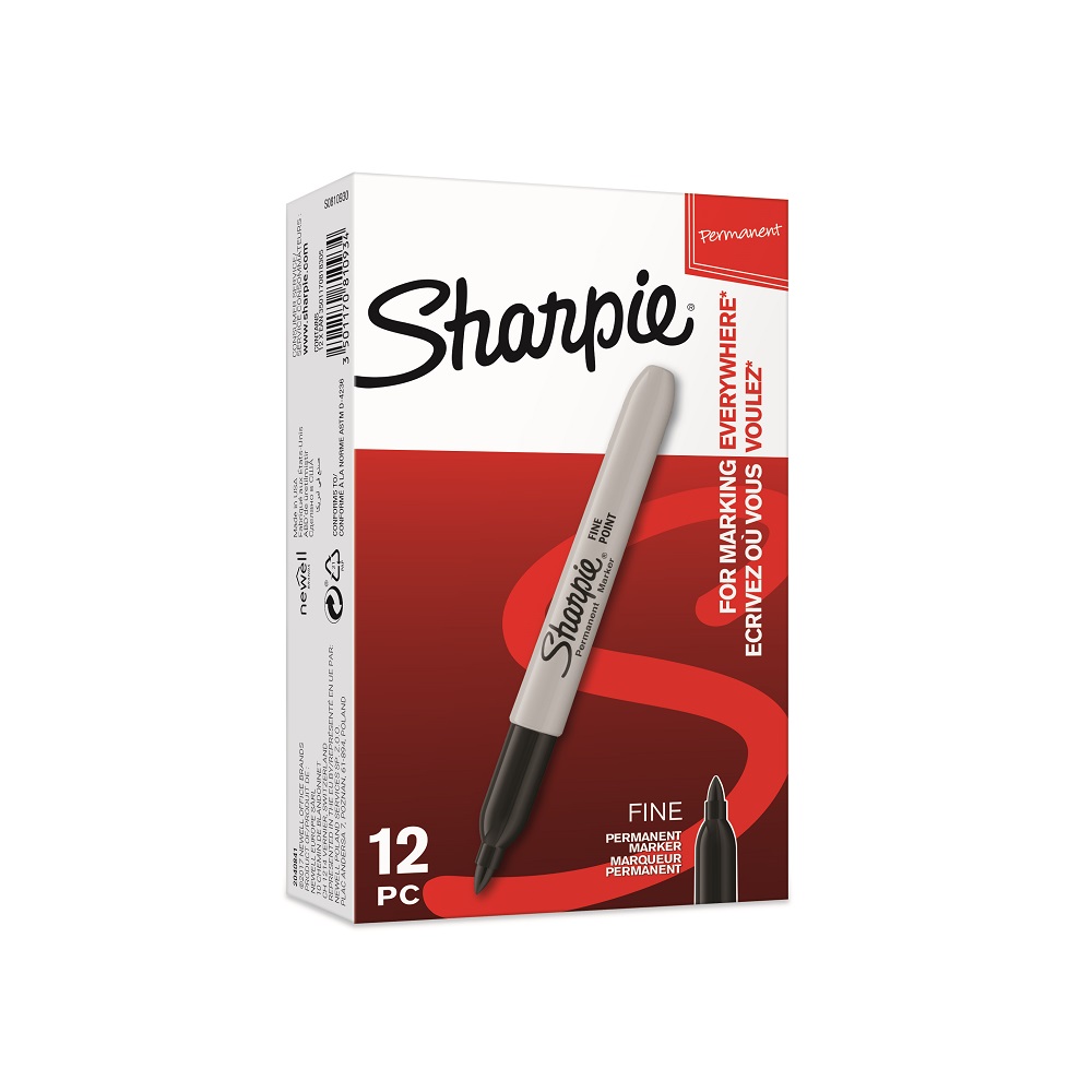 SHARPIE PERMANENTNI MARKER FINE CRNI - Слика 3