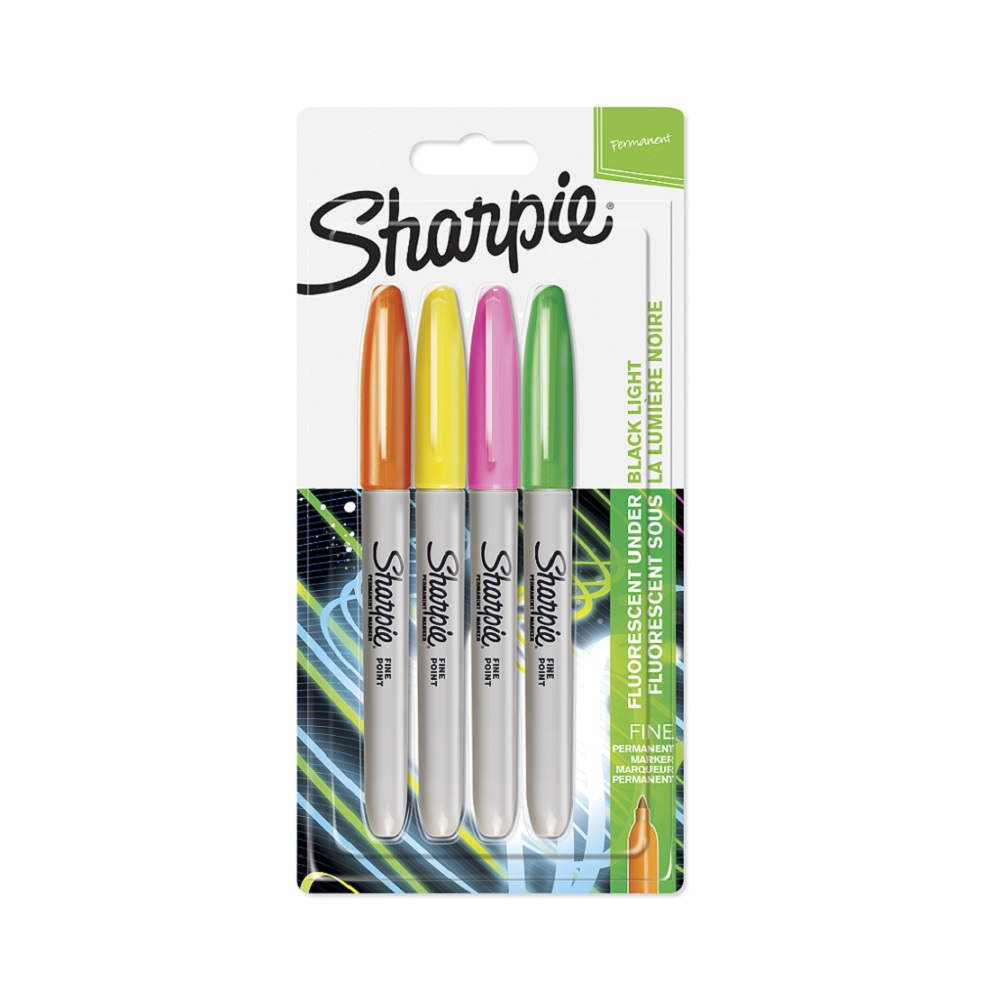 SHARPIE PERMANENTNI MARKER FINE 1/4 FLUO