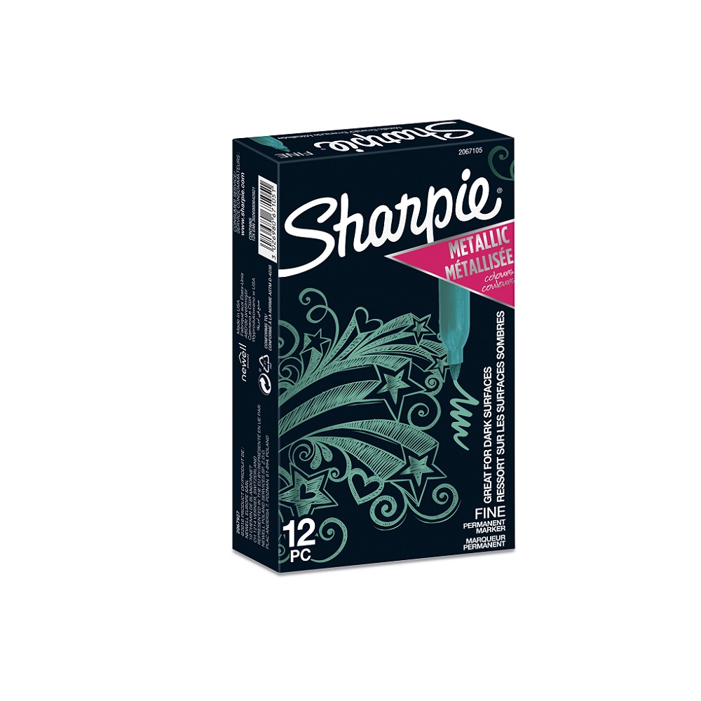 SHARPIE PERMANENTNI MARKER METALLIC SMARAGD - Слика 3