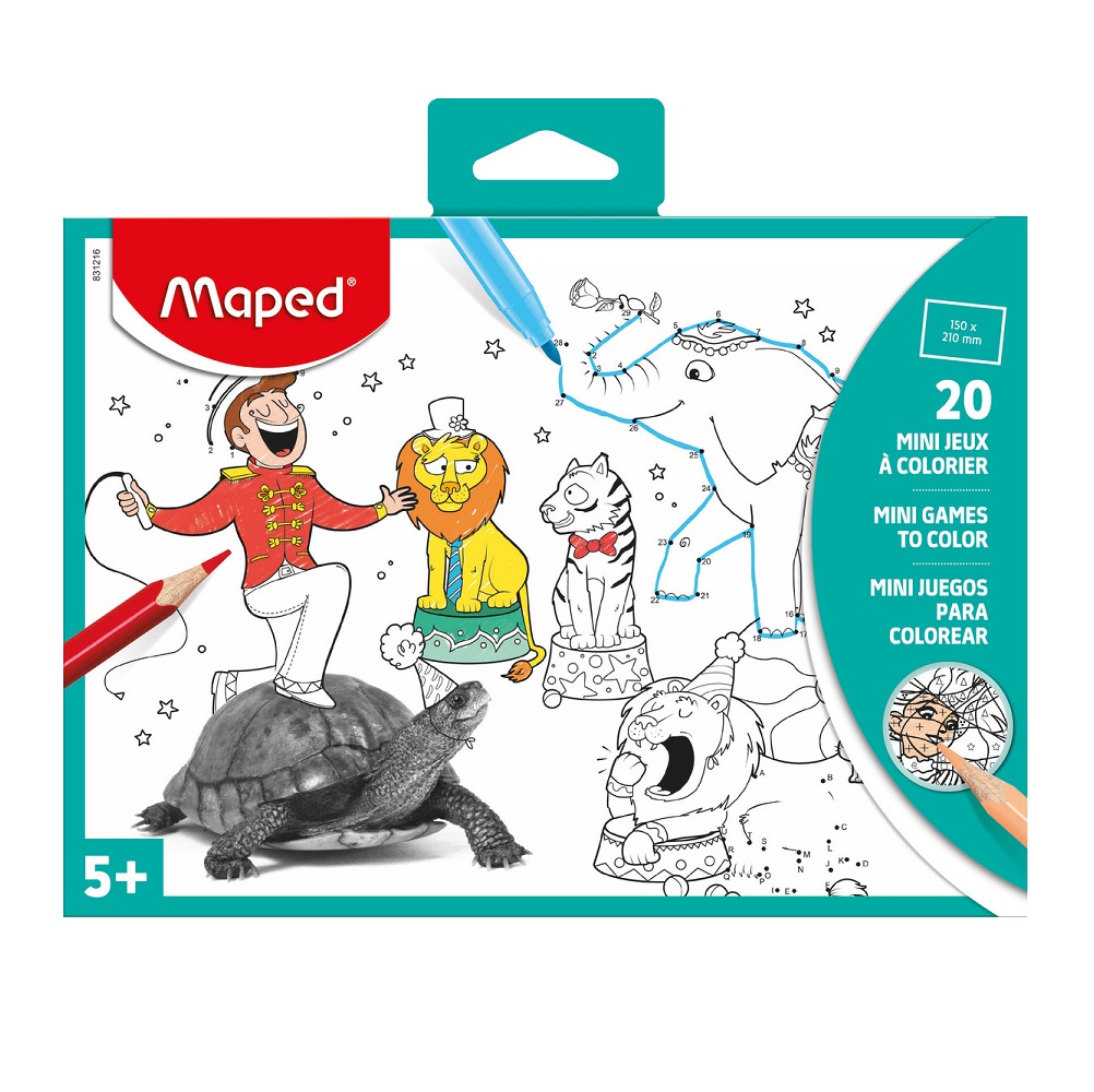 BOJANKA MAPED M831216 IGRE NA PAPIRU