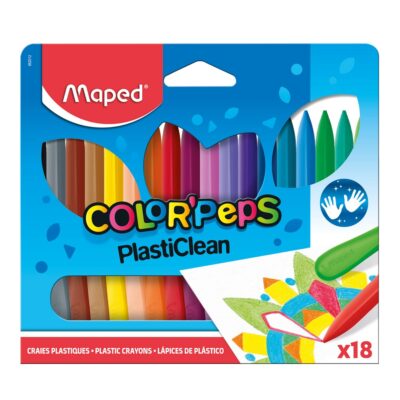 VOŠTANE BOJICE MAPED COLOR`PEPS PLASTIC CLEAN