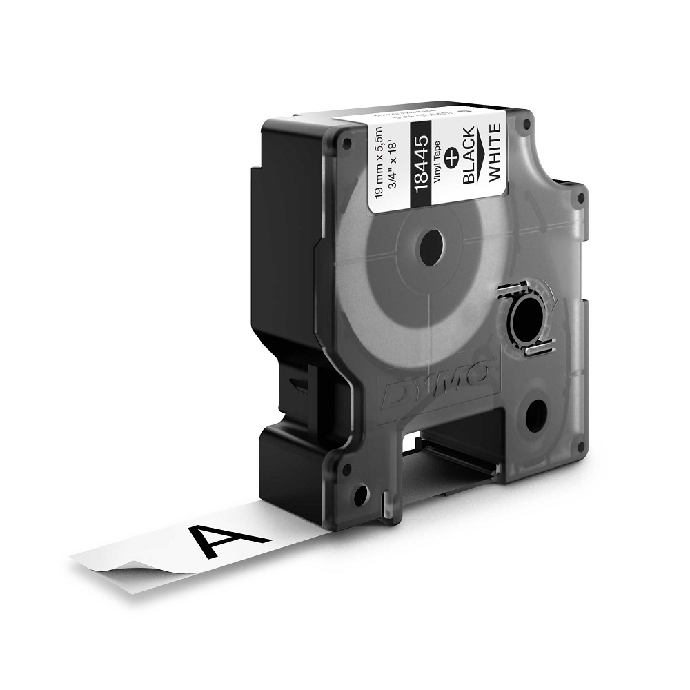 DYMO TRAKA INDUSTRIJSKA 19MM CRNA/BELA