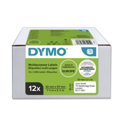 DYMO ETIKETE LW - VIŠENAMENSKE NALEPNICE 57x32 10+2 GRATIS