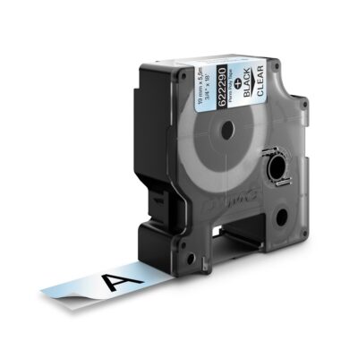 DYMO TRAKA INDUSTRIJSKA POLIESTER 19MM CRNA/PROVIDNA