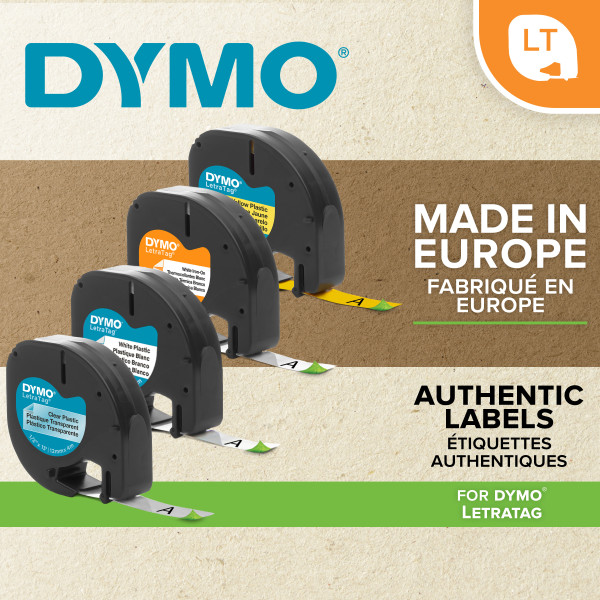 DYMO TRAKA DURABLE 12MM x 5.5M CRNA/BELA - Slika 13