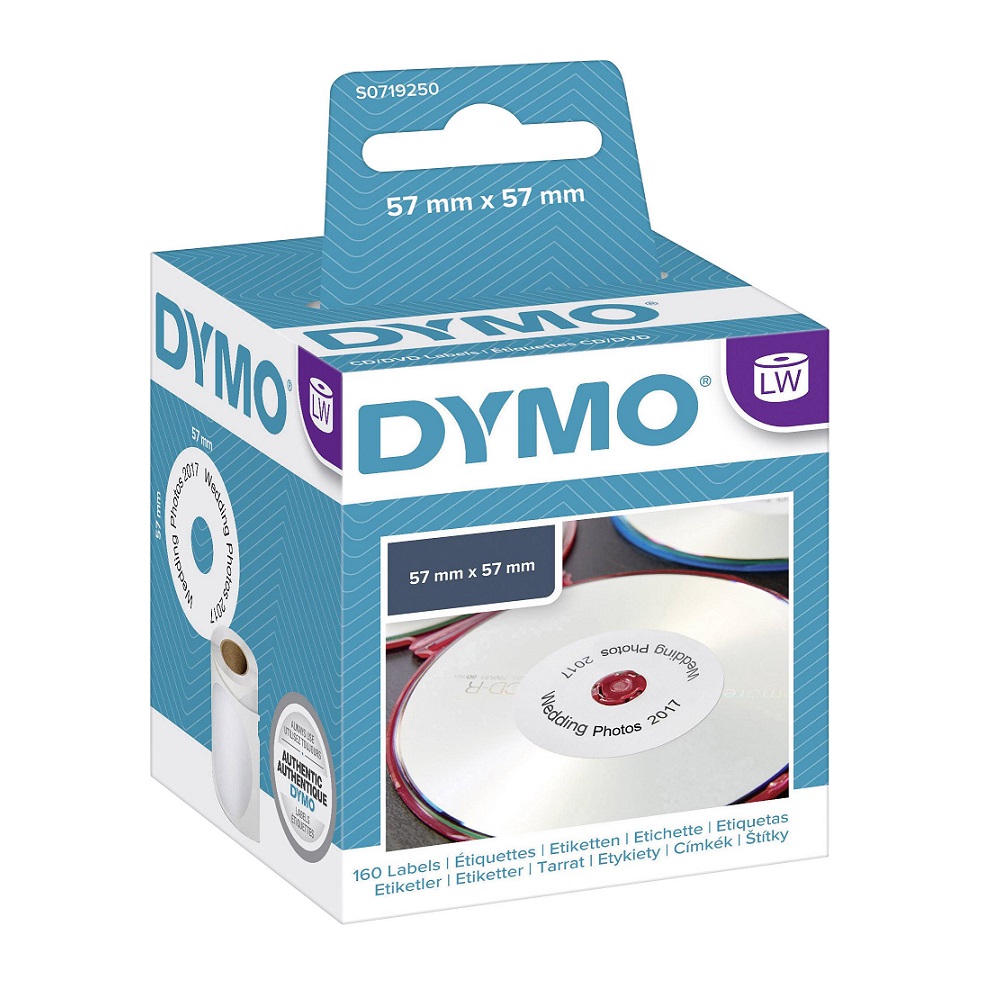 DYMO ETIKETE LW - ZA CD/DVD FI 57mm