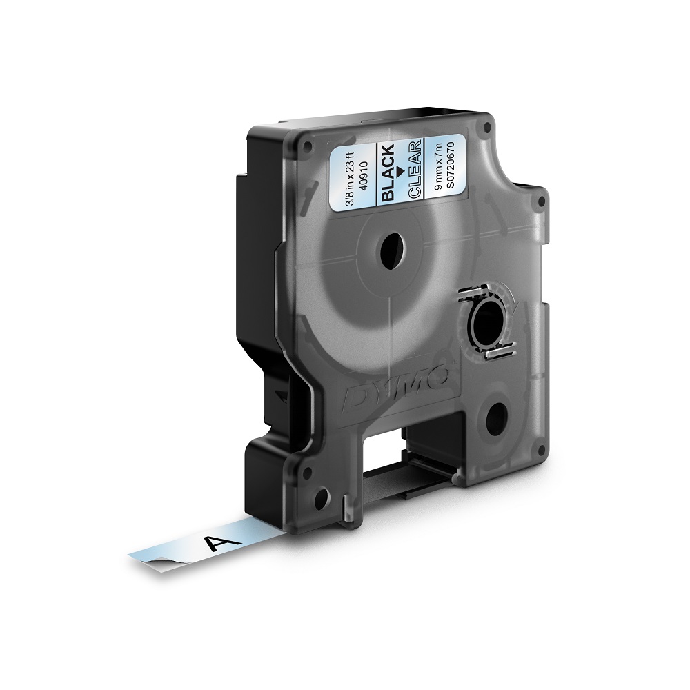 DYMO TRAKA D1 STANDARD 9MM CRNA/PROVIDNA