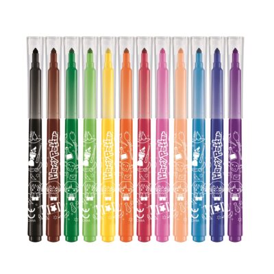 FLOMASTERI MAPED COLOR`PEPS HARRY POTTER