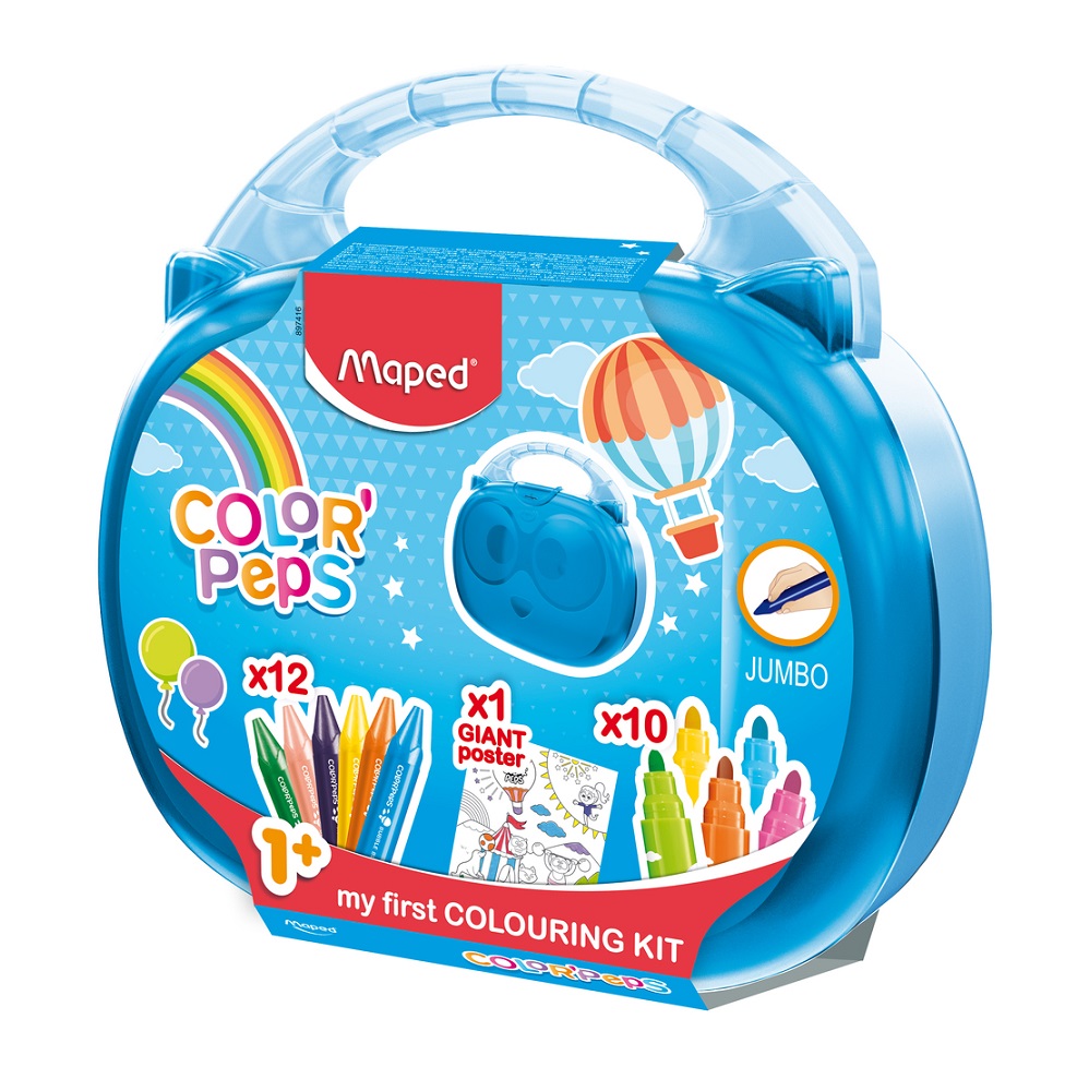 DEČIJI SET MAPED M897416 U KOFERU