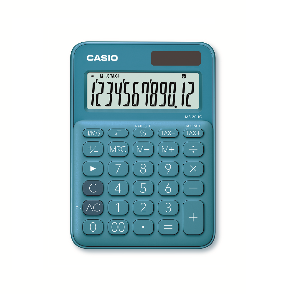 KALKULATOR CASIO MS 20 UC PLAVI