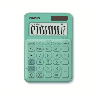 KALKULATOR CASIO MS 20 UC ZELENI