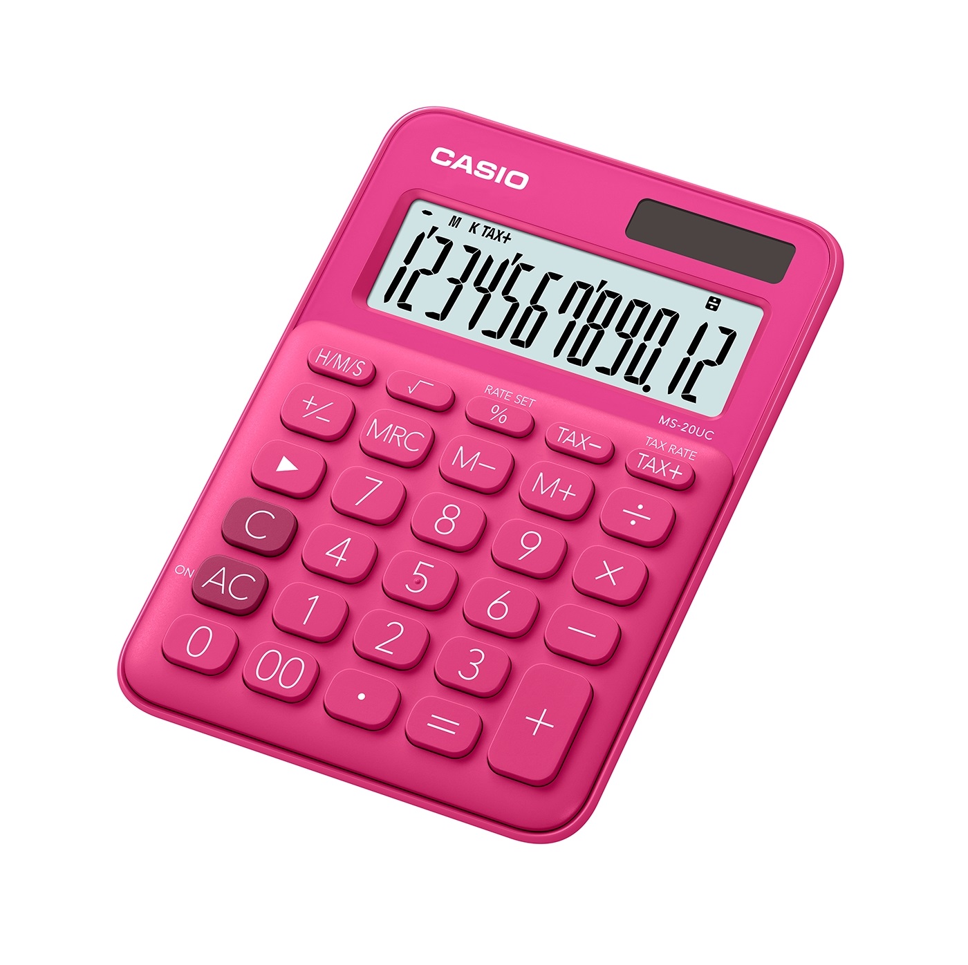CASIO KALKULATOR MS 20 UC CRVENI - Slika 2