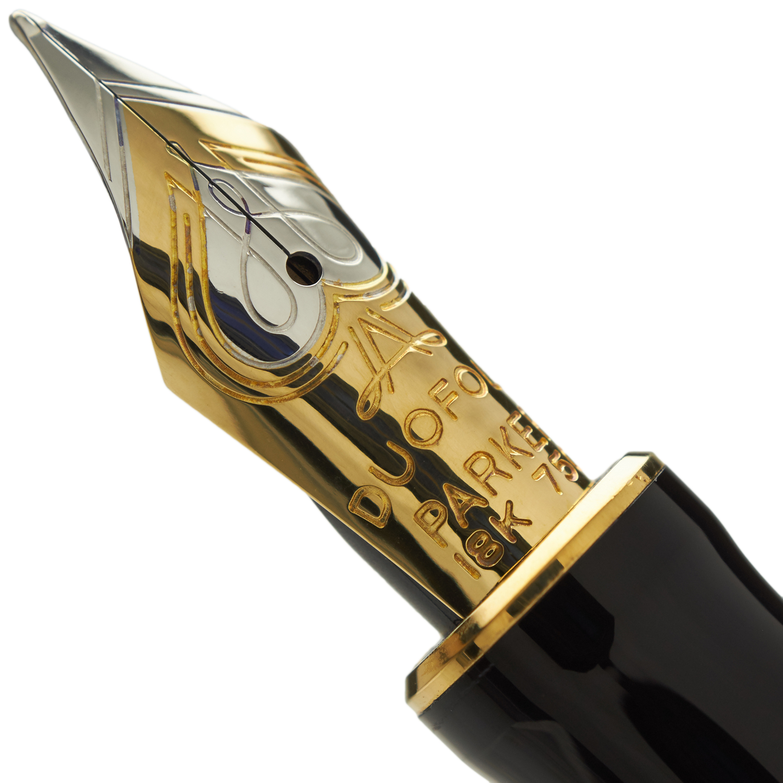 PARKER Nalivpero Royal Duofold Classic Black GT M - Slika 11