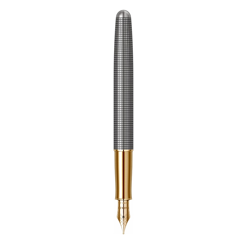 PARKER Nalivpero Royal Sonet Silver Chisel GT F - Slika 5