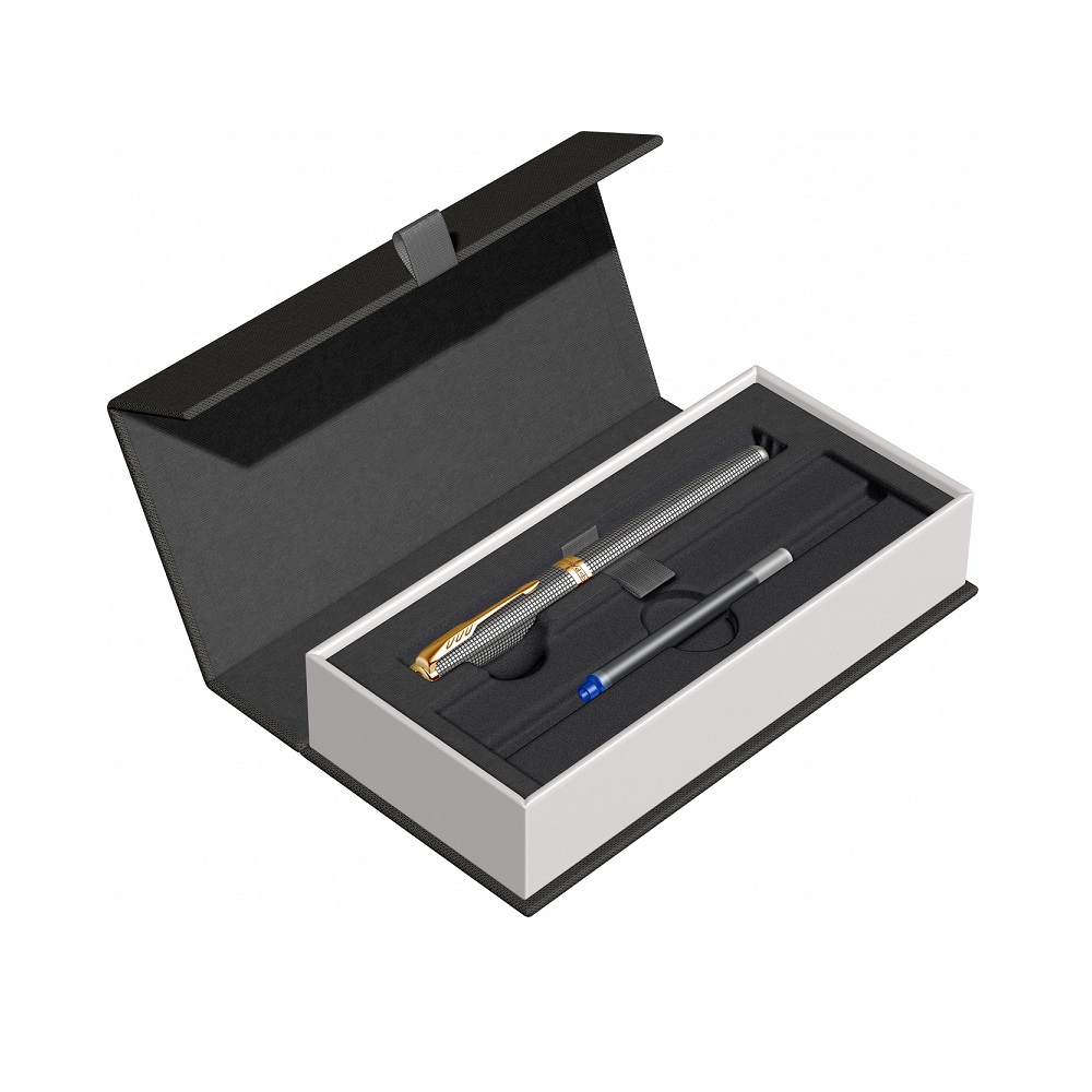 PARKER Nalivpero Royal Sonet Silver Chisel GT F - Slika 7