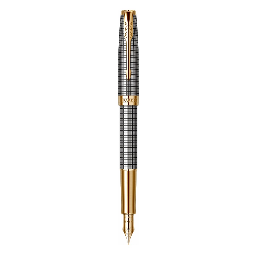 Nalivpero Parker Royal Sonet Silver Chisel GT M