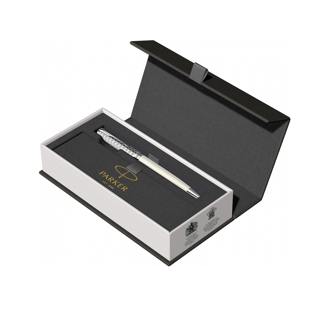 PARKER Hemijska olovka Royal Sonet Metal Pearl CT - Slika 6