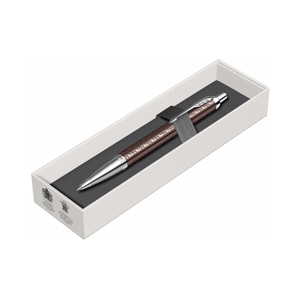PARKER Hemijska olovka Royal IM Premium Brown CT - Slika 4