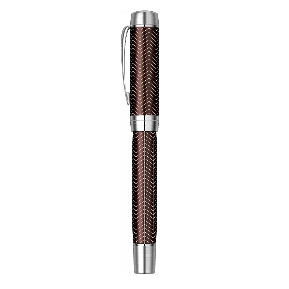 PARKER Nalivpero Royal Duofold Prestige Burgundy Chevron M - Slika 4