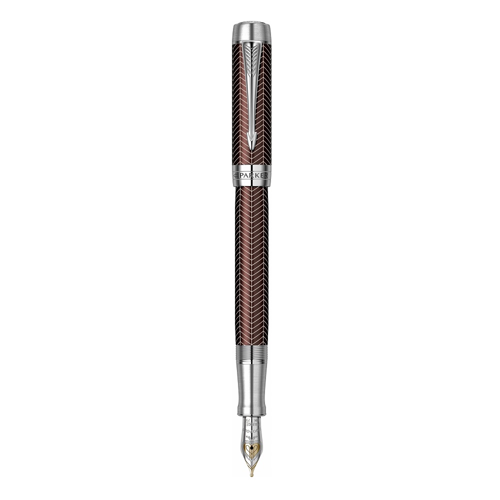 Nalivpero Parker Royal Duofold Prestige Burgundy Chevron GT M