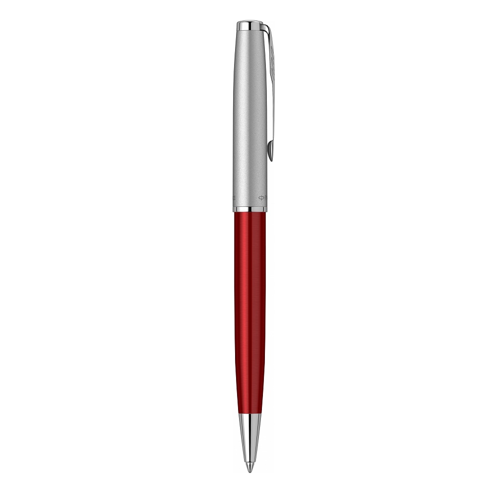 PARKER Hemijska olovka Royal Sonet Silver Red CT - Slika 4
