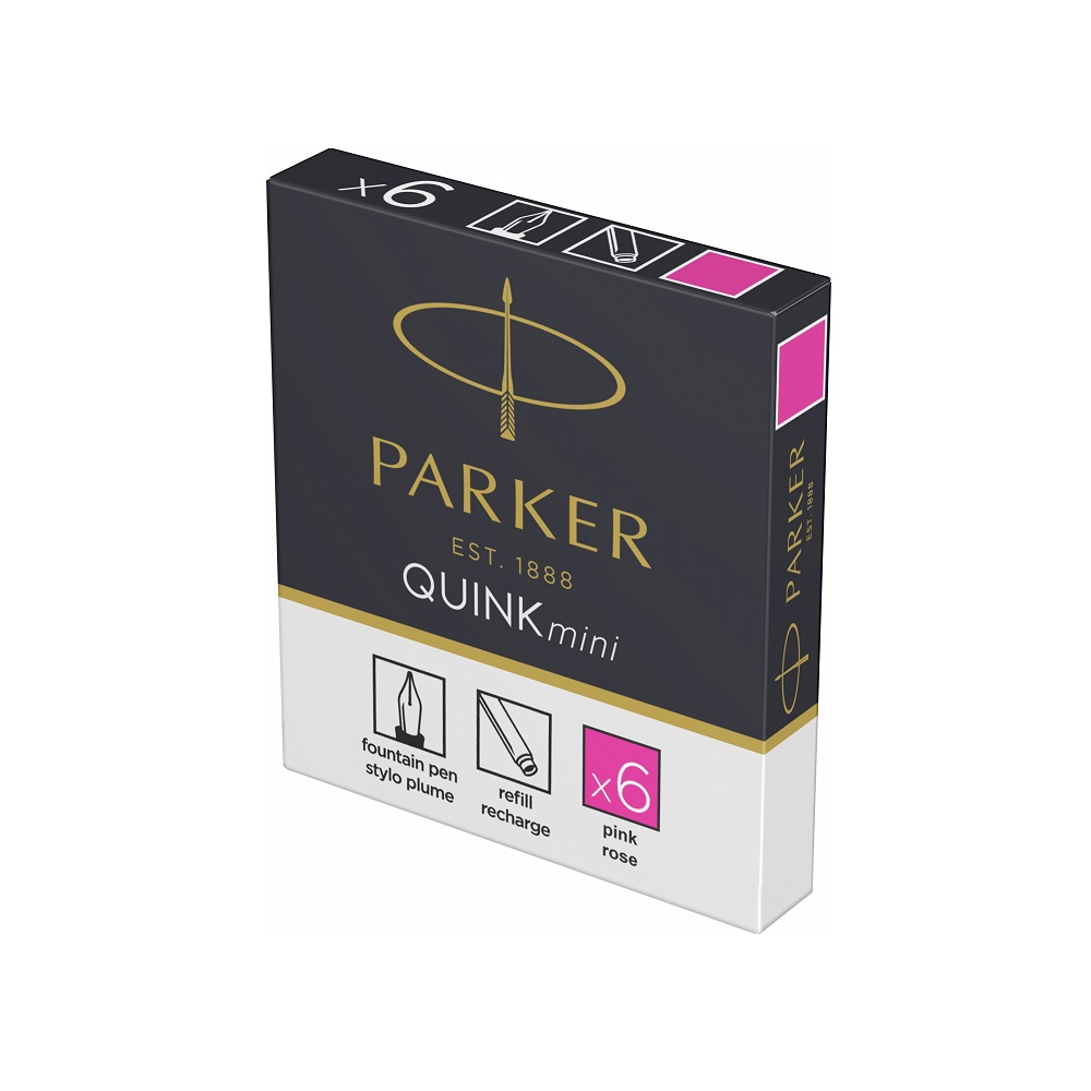 PARKER Patrone za nalivpero Royal Quink Red Mini - Slika 12