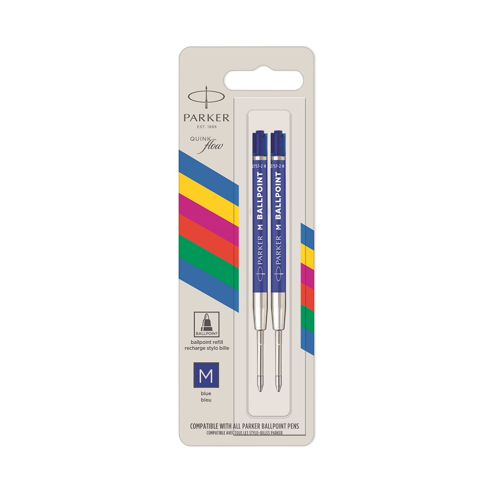 PARKER Refil za hemijsku olovku Royal Quink Blue F PVC 1/2 - Slika 4
