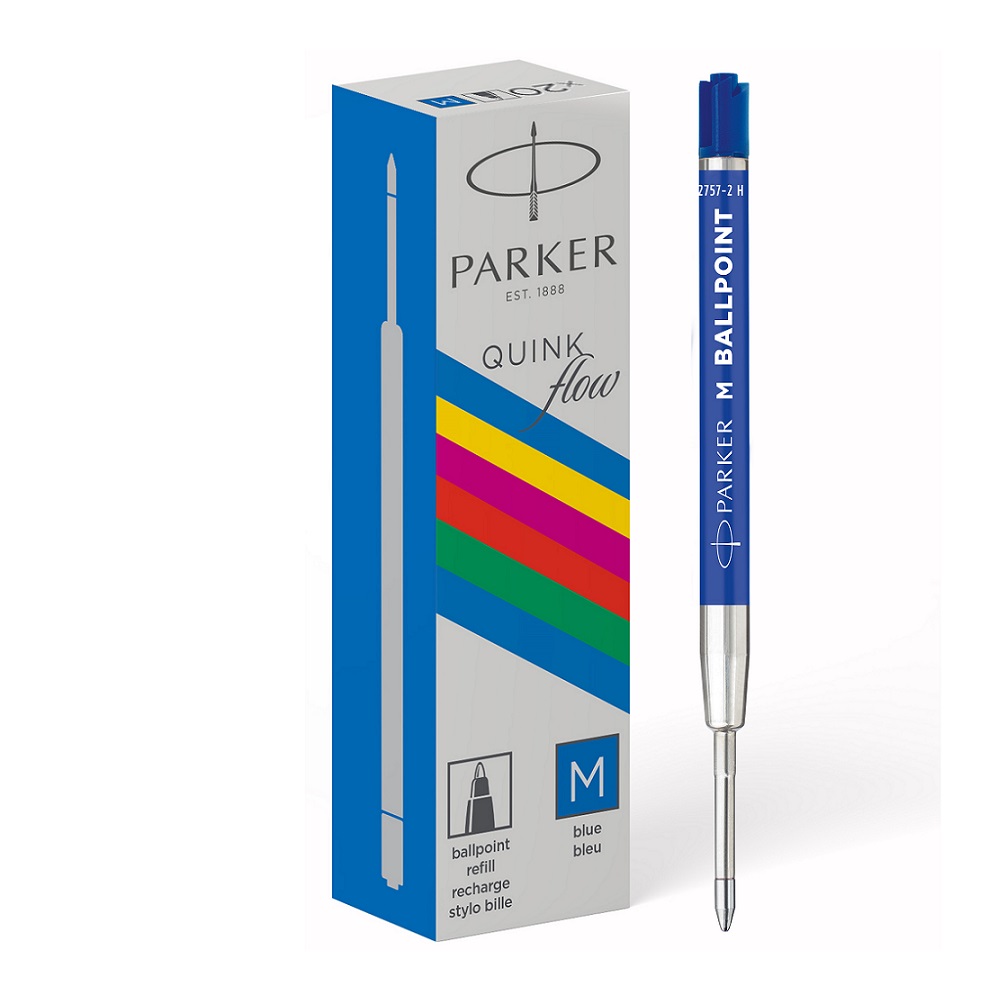PARKER Refil za hemijsku olovku Royal Quink Blue F PVC 1/2 - Slika 5