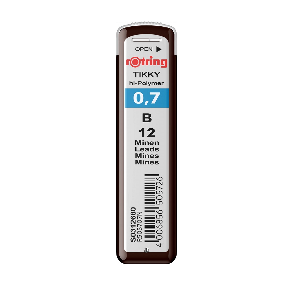 ROTRING Mine za tehničku olovku Hi Polymer B 0.7