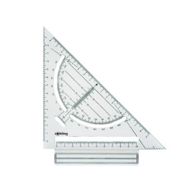 Trougao za tablu za tehničko crtanje ROTRING RAPID