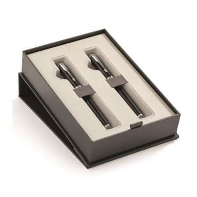 Parker poklon SET Royal IM Black CT - Nalivpero + Roler