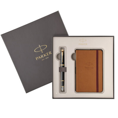 Parker poklon SET Royal Im Black GT - Nalivpero + Notes