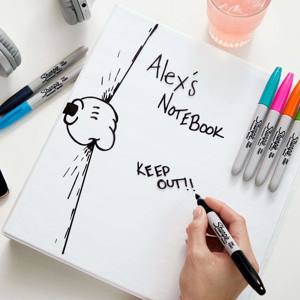 SHARPIE PERMANENTNI MARKER FINE ORANŽ - Слика 7