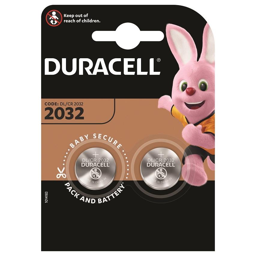 DURACELL Litijumske baterije CR2032- 2 kom