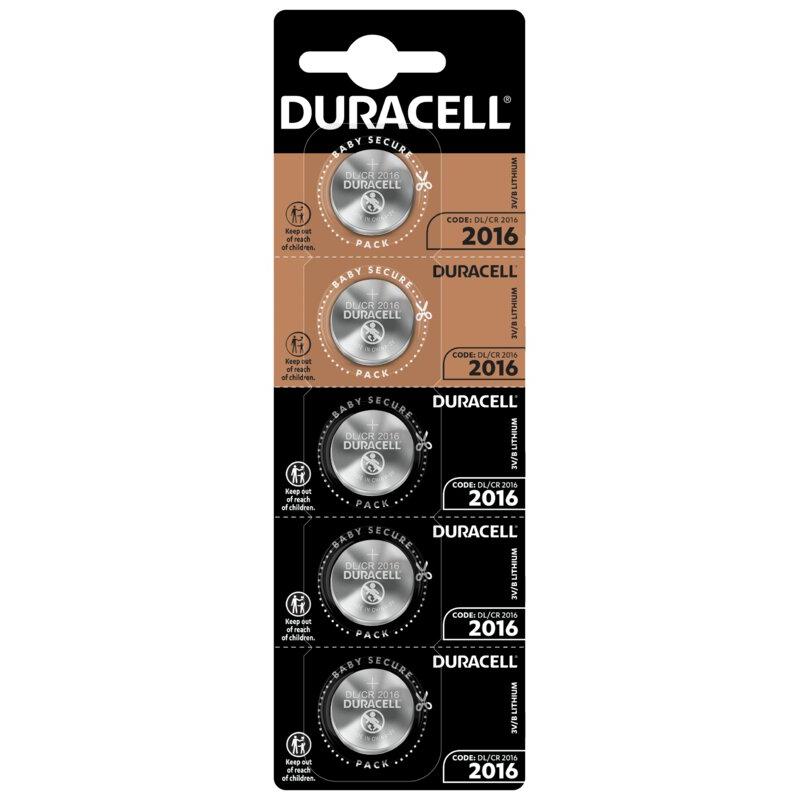 DURACELL Litijumske baterije CR2016- 1 kom