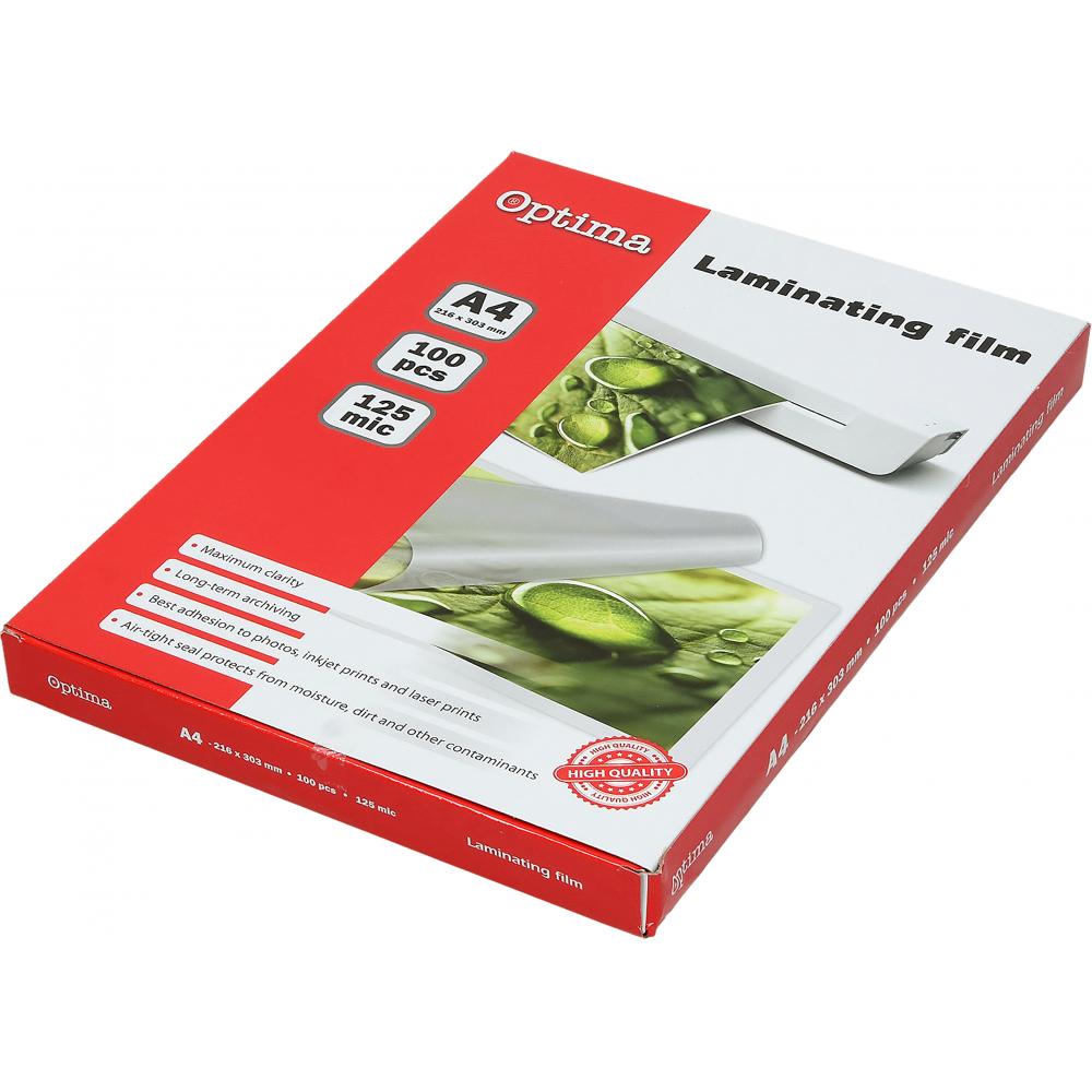 OPTIMA folija za plastificiranje A4 125MY - Slika 2