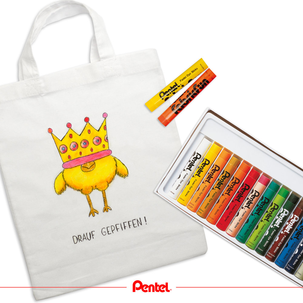 PENTEL VOŠTANE BOJICE PTS ZA TEKSTIL - Слика 3