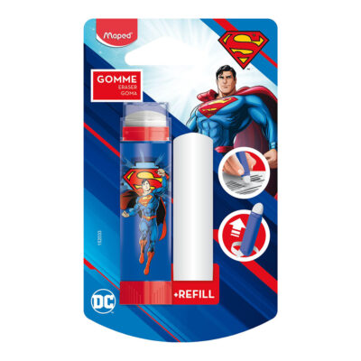 GUMICE ZA BRISANJE MAPED SUPERMAN STIK