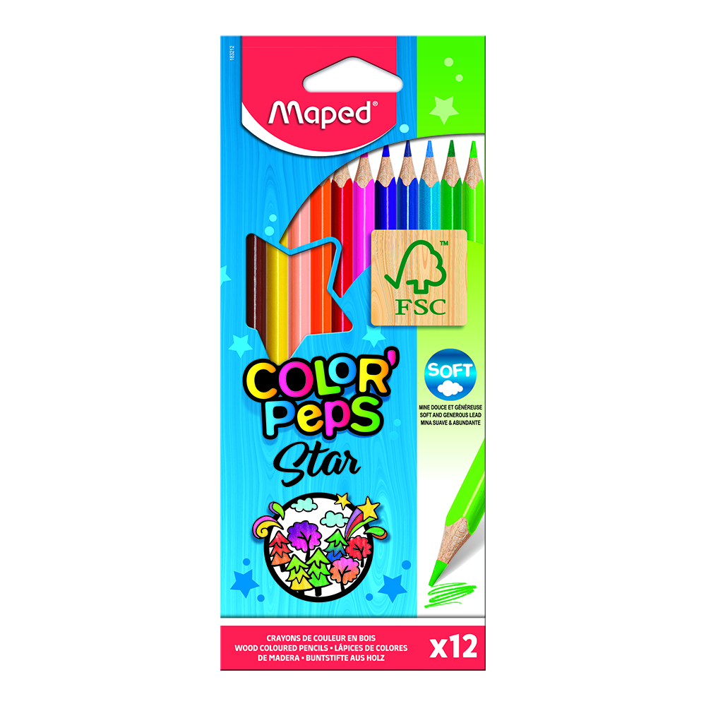 DRVENE BOJICE MAPED COLOR`PEPS