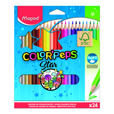 DRVENE BOJICE MAPED COLOR`PEPS 