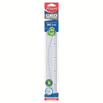 LENJIR MAPED GEOMETRIC 30 CM ZA LEVORUKE