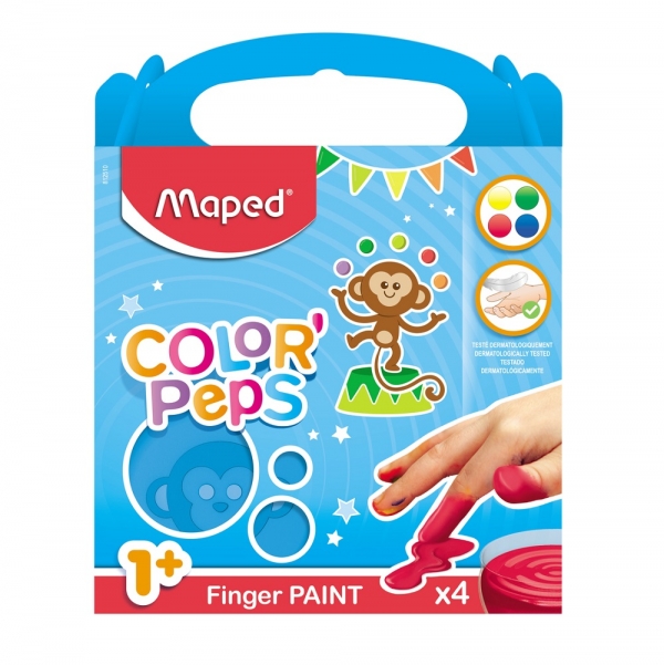 TEMPERE ZA NAJMLAĐE - BOJE ZA PRSTE MAPED