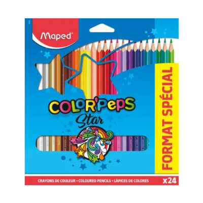 DRVENE BOJICE MAPED COLOR`PEPS