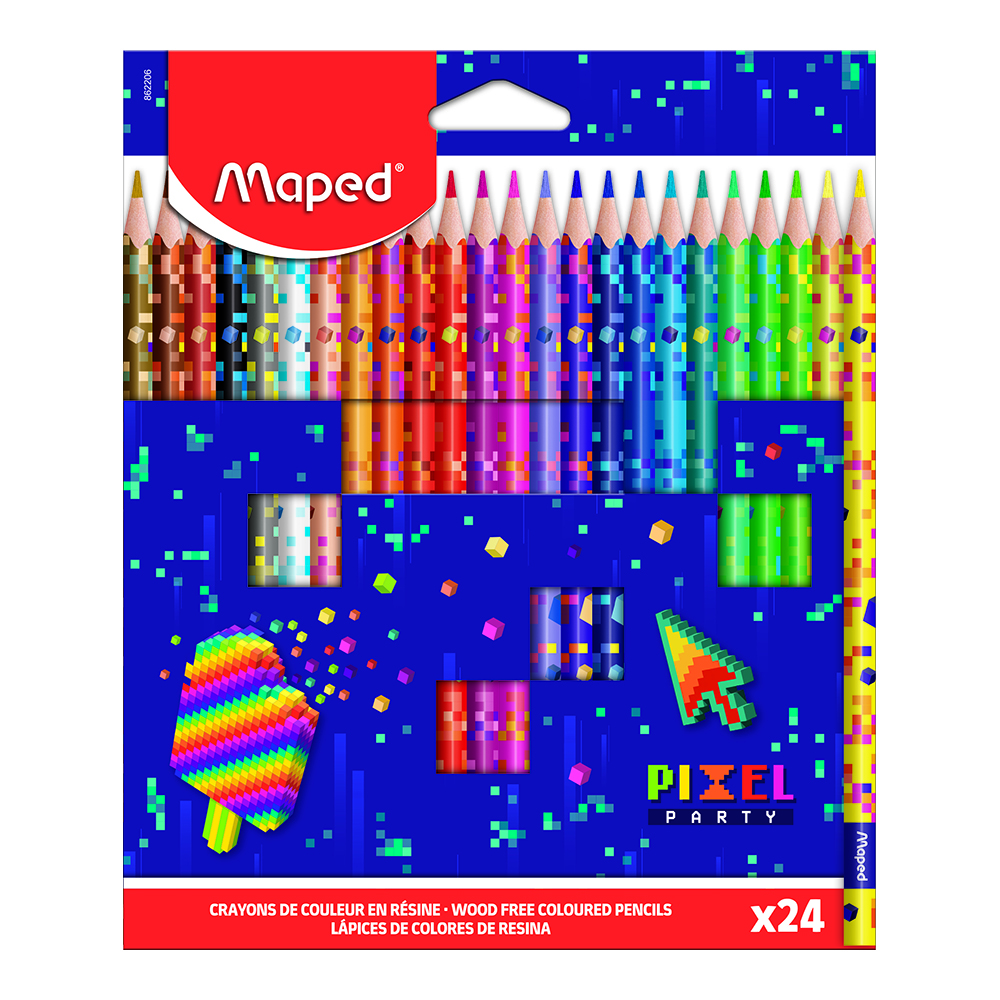 BOJICE ZA CRTANJE MAPED PIXEL