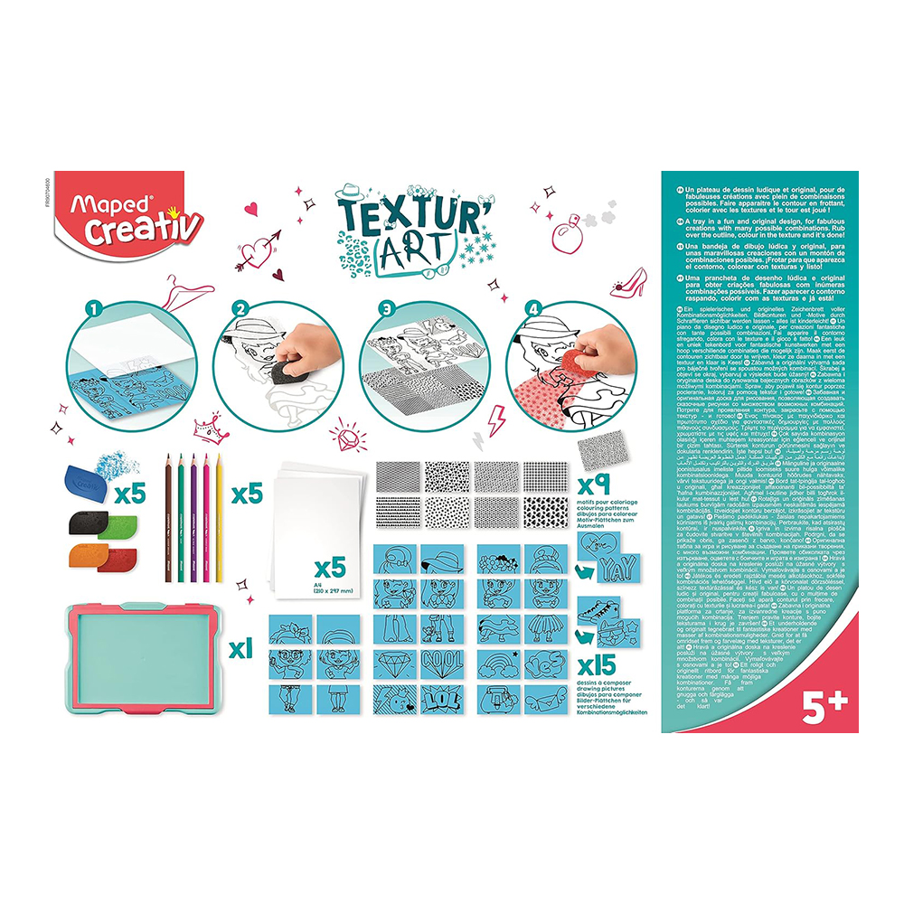 MAPED CREATIV SET TABLA ZA CRTANJE