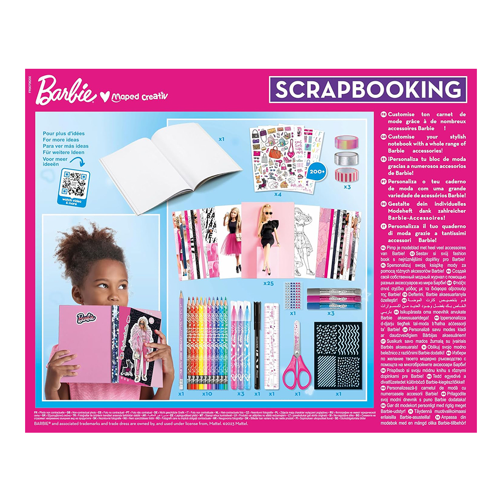 MAPED CREATIV SET SPOMENAR BARBIE