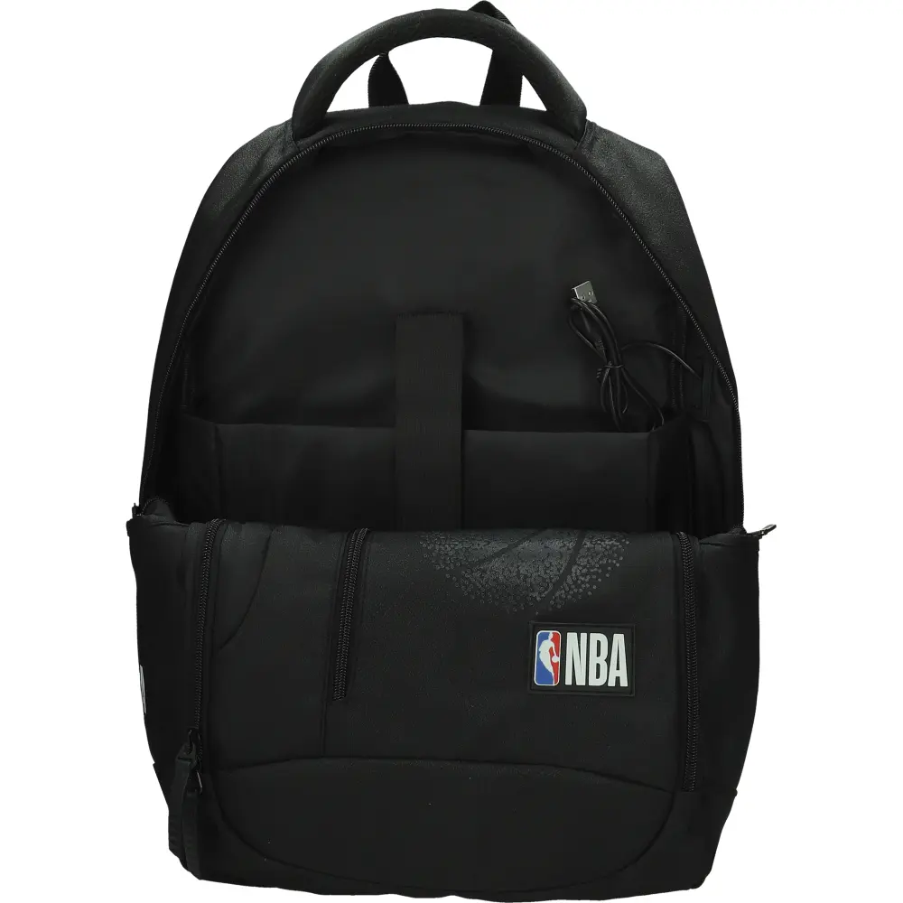 RANAC OVALNI NBA CRNI