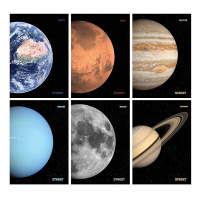 STREET Sveska sa mekom koricom PLANETS