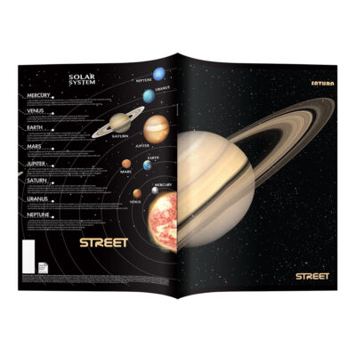 STREET Sveska sa mekom koricom PLANETS